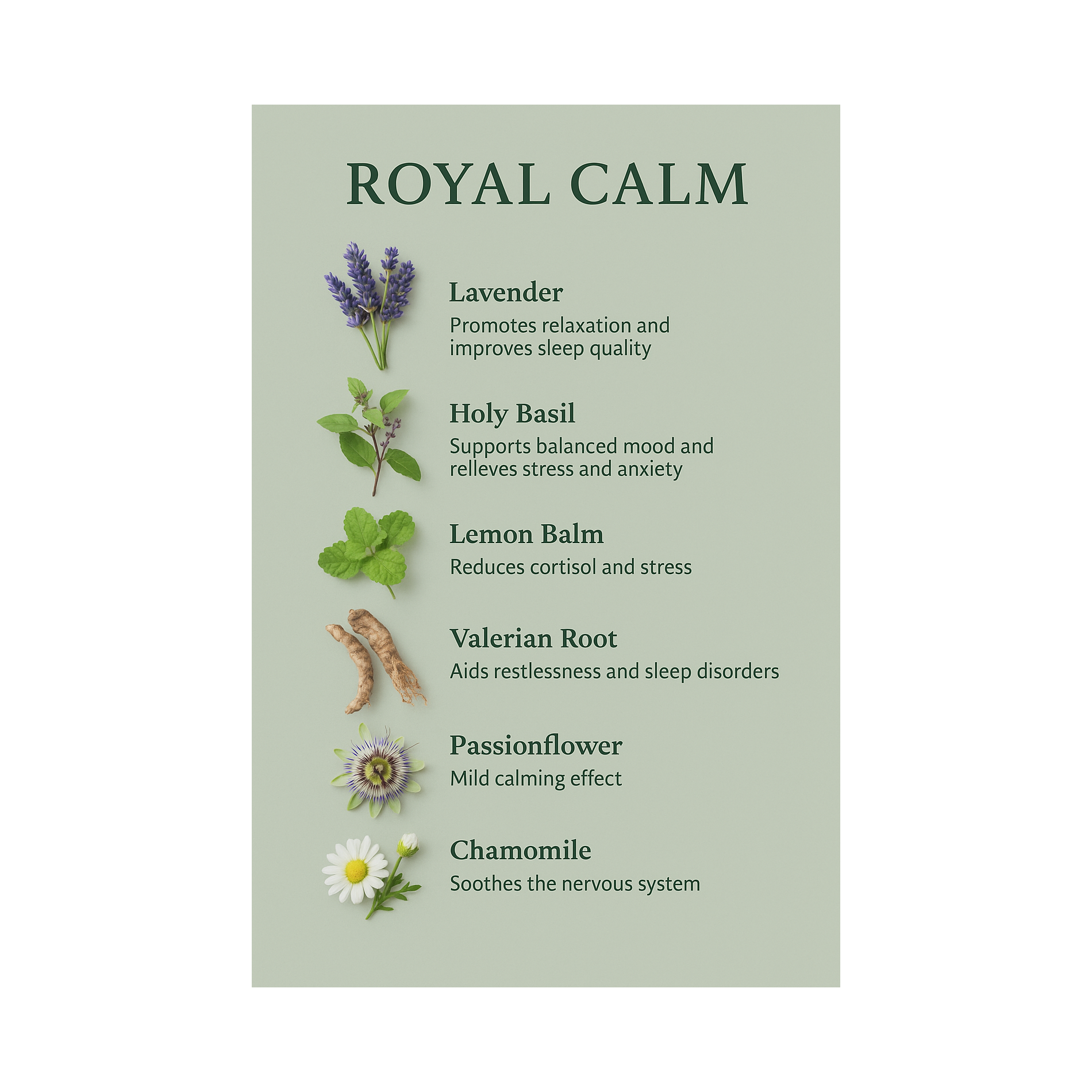 Royal Calm Serenity Tea